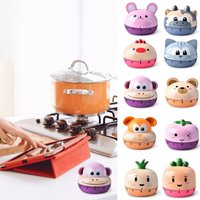 Animal Cute Mechanical Timer Student Learning Time Manager Manual Timer Kitchen Food Timer Digital Cooking Timer
