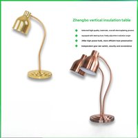 Double-headed Buffet Food Insulation Lamp Pizza Display Hose Swing Lamp Heating Barbecue