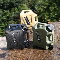 12L Camping Water Container Water Storage Carrier Portable Large Capacity Outdoor Hiking Accessories