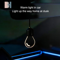 Portable Hanging Auto Interior Glow Pendant Led Retro Small Bulb Car Hanging Ornament Ideal For Long Journeys & Daily Use B.H