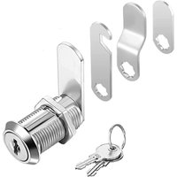 16/30mm Cam Lock Set Door Cabinet Mailbox Drawer Cupboard Locker Zinc Alloy Cylinder Cam Lock With 2 Keys Furniture Hardware
