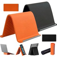 Creative Flexible Foldable Transforming Stand Lazy Bracket Travel Office Portable Silicone Desktop CellPhone Tablet Holder Mount
