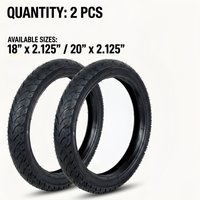 AliExpress GIOIO 2PCS 18 20 X 2.125 Bicycle Tire Semi Slick Kids Folding Bike Tyre Anti Slip Urban Street Road Bicycle Replacement Parts