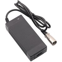 AliExpress TangsFire 54.6V 2A Lithium Battery Charger 13Series For 48V Electric Scooter Bicycle Li-ion Battery Charger XLR High Quality Power Adapter