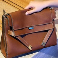 Early Autumn NewRetro Matte Suede Tote First Layer Cowhide Shoulder Bag Loose Casual Fashion Versatile Senior Texture Unique