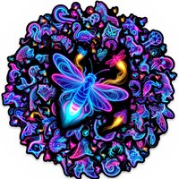 AliExpress NONE 50Pcs Fun Neon Animal Gradient Glow Stickers Decorate Skate Helmet Suitcase Bicycle Car Bumper Storage Box Cup No Repeat Decals