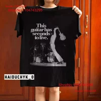 The Who Pete Townshend this guitar has second to live Black T shirt S 5XL vintage Washed graphic Top For Everyday Wear vintage