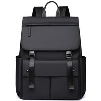New Multi-functional Backpack Men's Large Capacity Student Schoolbag Simple All-match Travel Waterproof Backpack Laptop Bag