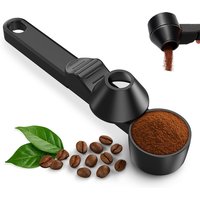 Reusable Leakproof Coffee Gram Scoop Kitchen Protein Powder Measuring Spoon Milk&Supplements Sliding Spoon for Bar Gym Travel