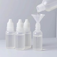 15ml (0.5oz) Small Plastic Dropper Bottles,Eye Liquid Dropper Bottles,Squeezable & Portable Travel Containers for Eye Drops