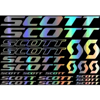 AliExpress NONE 21pcs BIKE Decals for Scott Bike Frame Stickers Decals Sheet Bicycle Cycling Car Sticker Car Accessories Decoration,32cm*22cm