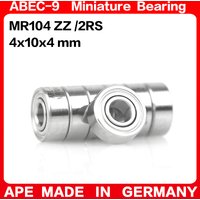 10-50pcs APE ABEC-9 Bearing MR104 MR104ZZ 4x10x4 mm L-1040 MR104-2RS L-1040ZZ Z -2Z 2RS Miniature Precision Ball Bearings