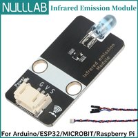 38KHz IR Infrared Transmitter Module Digital 5V 3.3V Dual Voltage With Shell PH2.0 Interface for Arduino ESP32 Raspberry Pi MICR