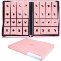 1600-Fächer PU-Kartenordner, 16-Taschen Kratzfestes Album, Sportkarten-Sammelbuch, Perfektes Geschenk für Feiertage & Geburtstage
