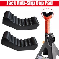 Universal Car Slotted Lift Jack Stand Rubber Pad Floor Adapter Frame Rail Pinch Lifting Repair Tools Safety Grip Pads 3Ton 6Ton