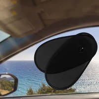 Suction Cup Car Side Window Sun Shade Foldable Blackout UV Protection Auto Window Sun Visor