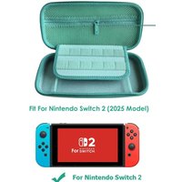 Carrying Case Kit For Switch 2, Protective Portable Hard Shell Storage Bag for NS2 Animal Crossing Console, ravel Case for NS 2