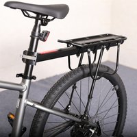 Mountain Bike Carrier With Reflective Plate Riding Equipment Quick Disassembly Aluminum Alloy Bicycle Rear Shelf Bicycle Parts