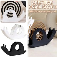 Mosquito Coil Holder Snail Shaped Portable Tray Bracket Anti Mosquito Insect Repellent Gear For Summer Camping Fishing Outdoor
