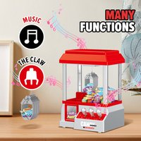 Kids Claw Machine Toys with Game Currencys for Handeye Coordination Development Decompression Toys for Christmas Birthday Gifts