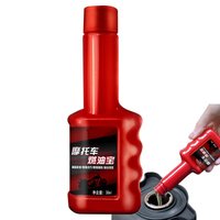 Motorcycle Fuel Additive Engine System Cleaning Reduces Carbon Build-Up Lubricates Energy Saver Fuel Treasure Additive