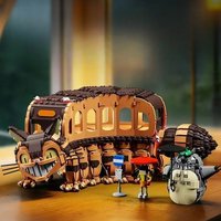 Longmao Bus Technology Collection level Jewelry Assembly Model Suitable for Home Decoration, Children's Festival Gifts