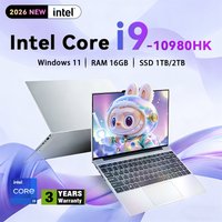 Intel Core i9 10980HK Gaming Laptop Computer 14.1inch Windows 11 Pro Laptops Office 16GB RAM 2TB SSD Gamer Portable Notebook PC