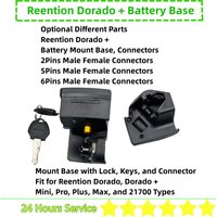 Reention Dorado Batterie Stecker Stecker Montage Basis Platte Stecker Dorado Max Plus Pro Mini 21700 Batterie Anschluss