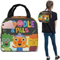 Noodle And Pals Micro Super Simple Cool Insulated Lunch Bag for Women Kids Portable Food Boxes Thermal Lunch Box Tote