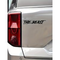 1pc Hot THE BEAST Stickers Voiture For Door Vinyl Car Styling Decal Sticker Art Design Pattern Car Accessories For Windshield