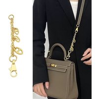 Alloy Extended Chain For Kelly Shoulder Bag Handbag Extend The Length of The Bag Strap Transformation Messenger Bag