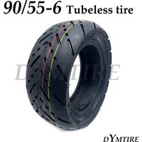 90/55-6 Tire Tubeless for Electric Scooter 10 Inch 80/60-6 80/65-6 Widened Wear-Resistant Road Vacuum Tyre