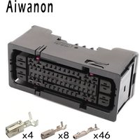 1 Set 58 Pin Car Air Suspension Pump ABS Electrical Connectors Waterproof Wire Harness Plug for 2208659-1 9-2208656-9