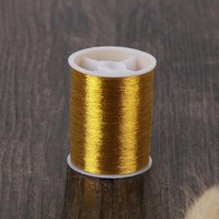 100 metres Hand DIY Crafts Sewing Machine gold wire Cross Stitch Embroidery Thread