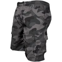 Men's Tactical Shorts Summer Casual Jogging Cargo Shorts Loose Multi-pockets Elastic Waist Work Hiking Overalls Short Pants