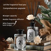 Flameless Home Fragrance Zuohe Hilton Shangri-La Freesia Lavender Aromatherapy Oil with Reed Diffuser Stick Liquid Air Freshener