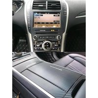 Suitable for MKZ Interior Stickers, Carbon Fiber Modified Film for Central Control Gear Shift for Lincoln MKZ 2017-2020