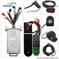 AliExpress 36V 350W Electric Scooter Brushless Motor Universal Controller LED Dashboard Display Accelerator Set for Xiaomi M365 Repair
