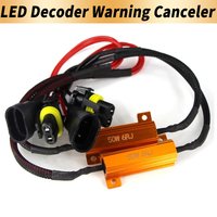 1156 1157 P21W PY21W 7443 7440 Canbus LED Decoder For Car H4 H7 H8 H11 9005 9006 T10 LED Bulb Fast Flash Warning Error Canceller