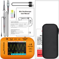 BSIDE OT4 Handheld Digital AUTO Oscilloscope 50Mhz Sampling Rate 1.5KSa-S-200MSa,Signal generator,Electronic repair