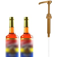 1/5Pcs Coffee 750ML Dispenser Syrup Pump Black Liquid Dispenser For Syrup 10Ml Juice Bottle Dispenser Pump For Milk Tea Stores