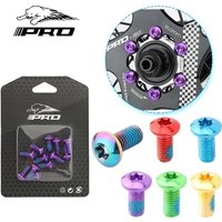 MTB Disc Brake Rotor Fixing Screw 12PCS T25 Color Alloy Steel Disc Brake Screw Bicycle Accessories