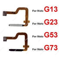 Fingerprint Home Button Flex Cable For Motorola Moto G13 G23 G53 G73 Unlock Home Key Power Button Sensor Flex Ribbon