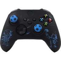 Laser Engraved Silicone Cover For Xbox Series X Gamepad Skin Perfect Fit for Xbox Series S Controller Case Joystick Accessories
