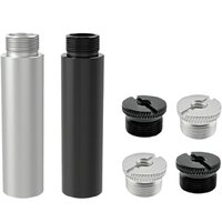 Microphone Stand Extension Tube Mic Stands 5/8"-27 5/8 1/4 3/8 Male Female Screw Converter Adapter Mounts Fit Most Microphones