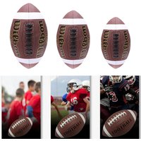 American Football Soccer Rugby Association Football Footy Ball Size 3 6 9 Sports Football Adult Kid Group Training Game Supplies