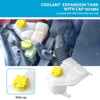 For Ford Fiesta Mk6 2001-2008 Coolant Expansion Header Tank Bottle & Cap 1221362