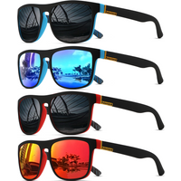 AliExpress VEGUEROS 2PCSClassic Square Polarized Sports Sunglasses Lightweight PC Frame UV400 for Driving Fishing Cycling Unisex Everyday Durability