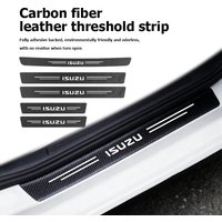 Car Door Carbon Fiber Sill Anti Scratch Protect Strip Sticker For Isuzu D-MAX D MAX Dmax I II WFR VAN 4X4 WFR VAN NFR ATV