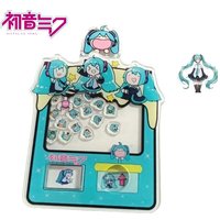 Hatsune Miku Acrylic Bag Pendant Cartoon Cute and High-looking Anime Peripherals Unique Personality Gashapon Machine Shaker